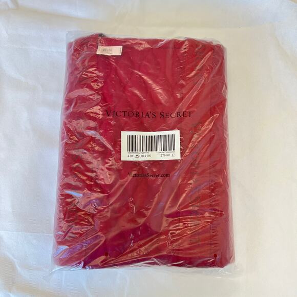 Victoria's Secret Handbags - Victoria’s Secret Red Quilted Tote Bag Weekender